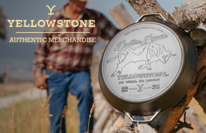 Lodge Yellowstone™ 5 Inch Seasoned Cast Iron “Power Y” Mini