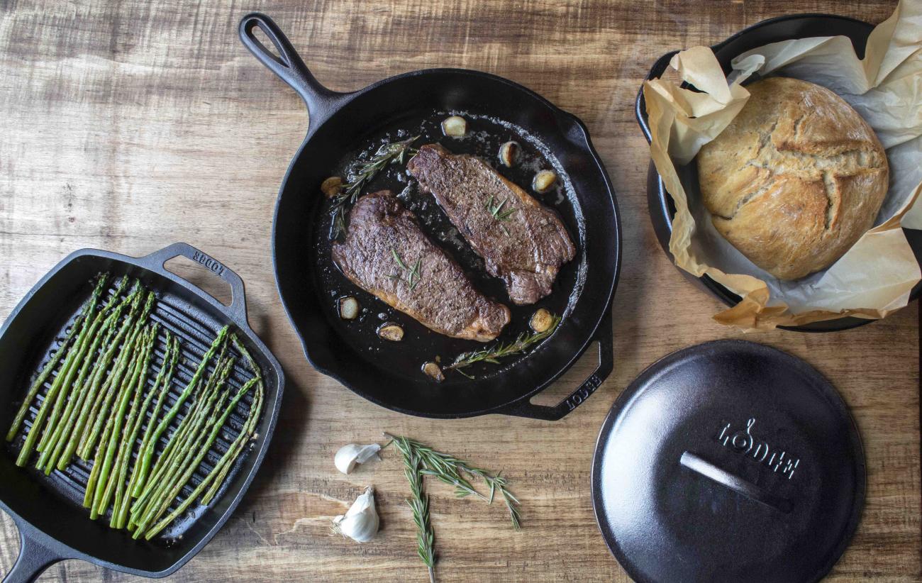 Lodge Cast Iron Skillets, Frying Pans, And More Are Up to 56% Off