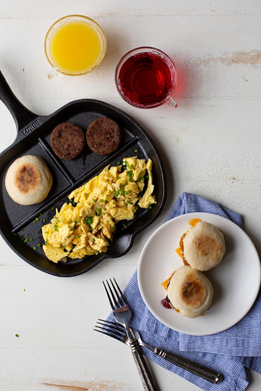 Cast Iron Scrambled Eggs by cleanfoodiecravings, Quick & Easy Recipe