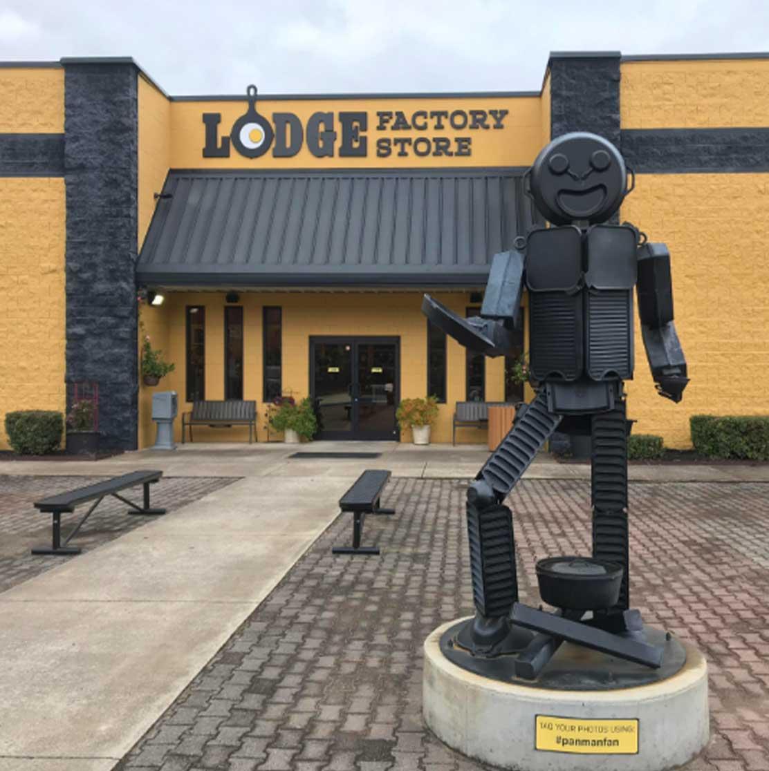 South Pittsburg, TN  Lodge Cast Iron Factory Store