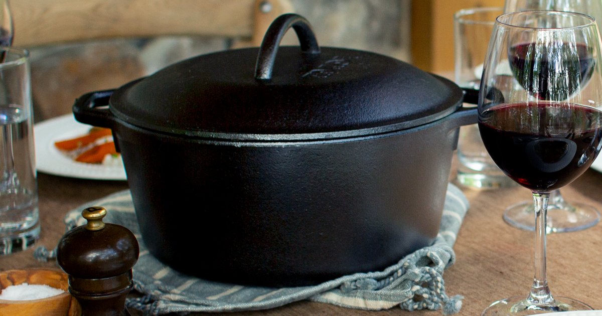 Lodge Cast Iron - Use code BREAD at checkout for 20% Off Seasoned Cast Iron  Dutch Ovens thru 1/23! Shop Now