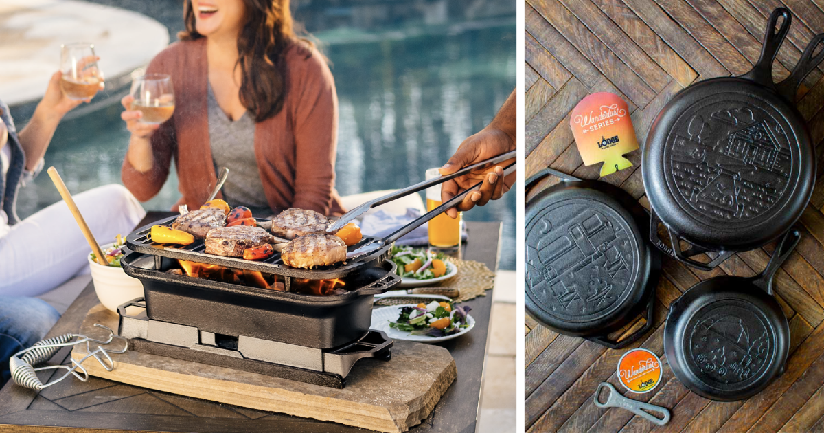 Limited Time Deal: Cast Iron + 4 Pack Spicy Combo