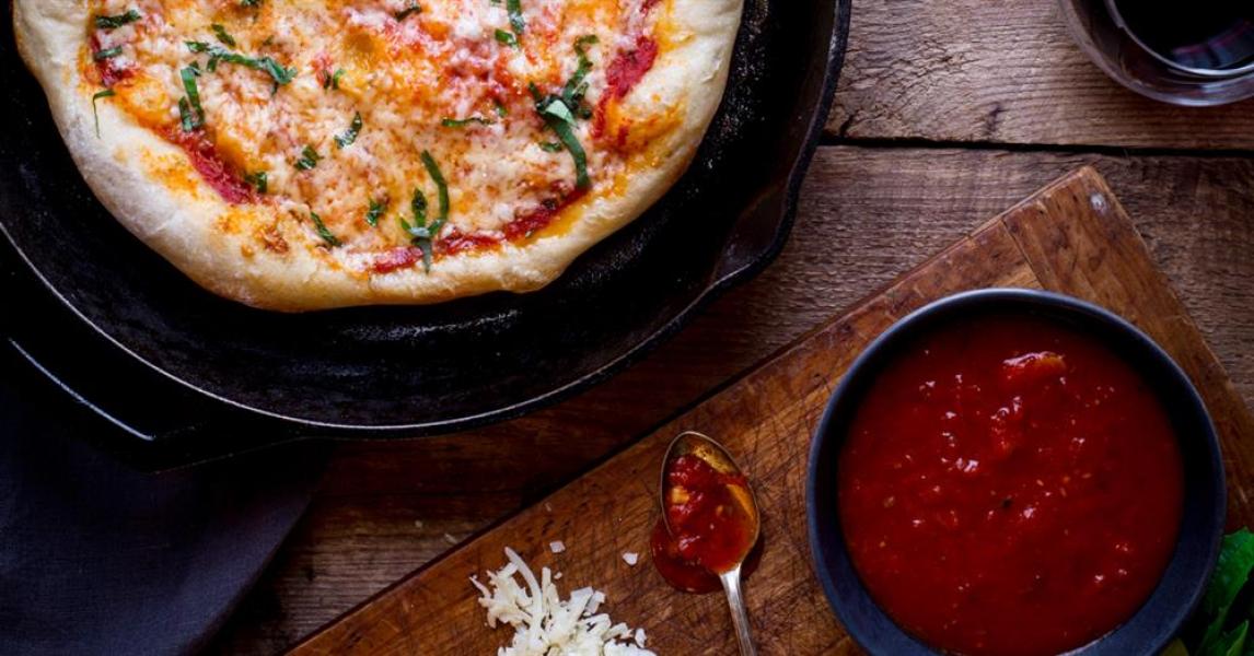 Grilled Margherita Pizza Recipe