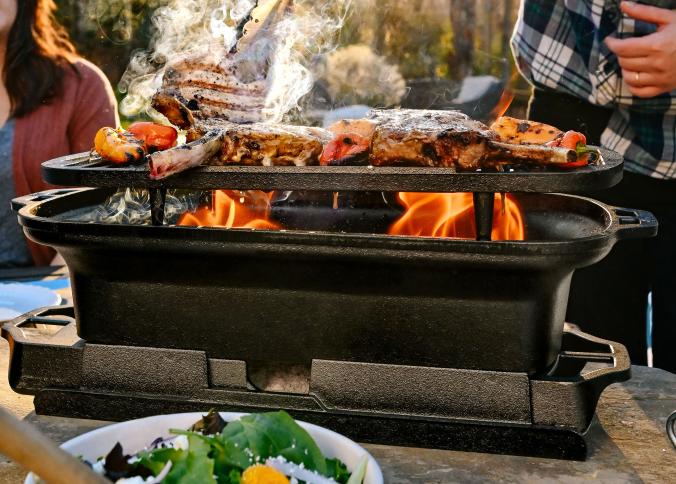 Lodge Cast Iron Grill Review: Full Of Flavor & Built To Last